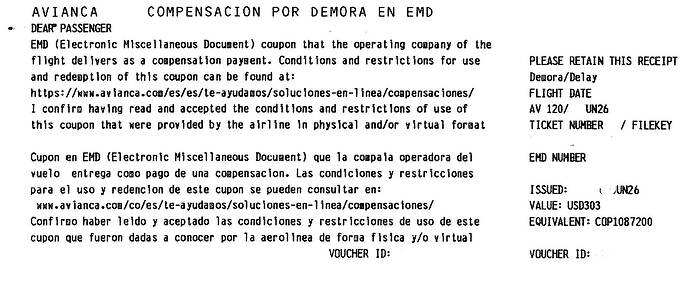 Avianca EDM Infos